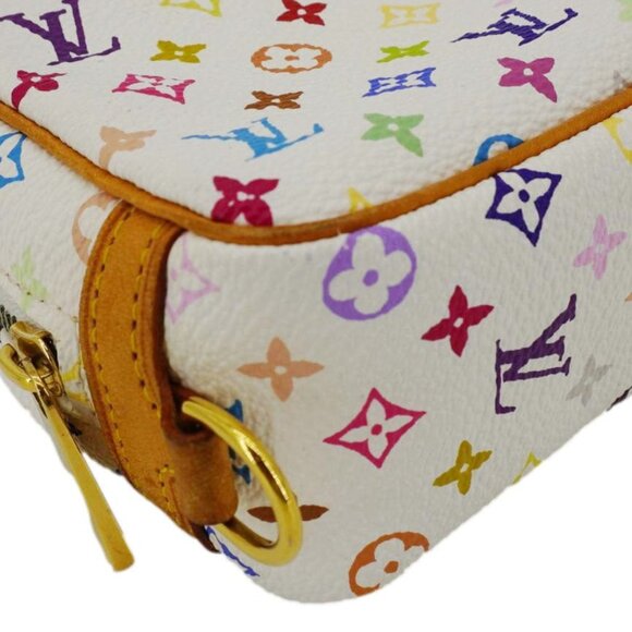 Louis Vuitton Trousse Wapity Monogram Multicolor Cosmetic Pouch White - Picture 7 of 14